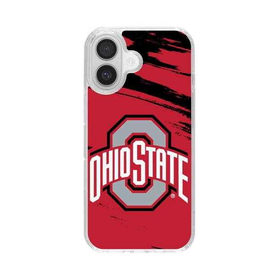 Ohio State Buckeyes HD Phone Case Compatible with MagSafe Apple iPhone 17 (Paint) by Affinity Bands