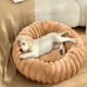 thumbnail image 5 of Cama de Perro Redonda Alfombra de Mascotas de Alto Peso Alfombra de Peluche Recta de Pelo Largo Cama de Perro Cálida de Invierno Cama de Perro de Peluche, 5 of 6