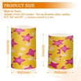 thumbnail image 6 of Yayeee Flameless Candles with Remote Flickering Battery Operated Multi Color Changing, Large Pink Stars, 6 of 7