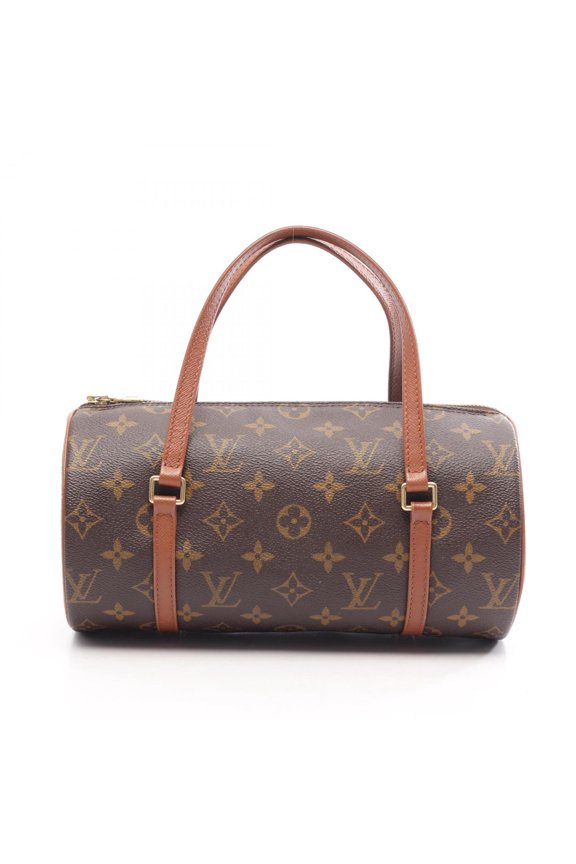 Pre-Owned Louis Vuitton Papillon 26 (older model) handbag, coated canvas and leather, Monogram...