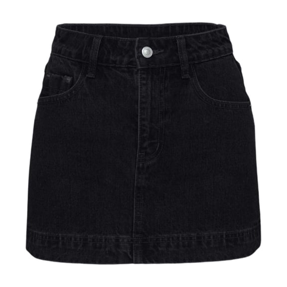 CHUMUD Jeans Skorts for Women Trendy High Waist Denim Mini Skirts with Shorts A-Line Skort