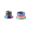 thumbnail image 4 of Pack of 5pcs Chainring Screws M8×5mm Double/Triple/ Single Chainwheel & Nut Set Replacement - Multicolor, C, 4 of 8