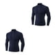 thumbnail image 2 of Qarigey Ropa interior térmica para hombre, camisetas de otoño de alta elasticidad para hombre, jersey de manga con cuello y cremallera para Type2 NO2, 2 of 6