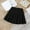 Black, variant on School Uniform Skirts for Girls Pleated Skirt for Girls Coffee Girls School Uniform Girls Skirts 11-12Years