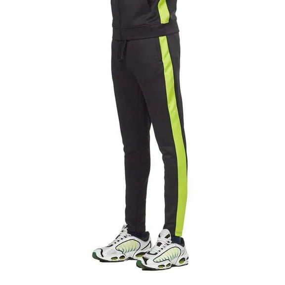 Rebel Minds Track Pants Black Lime