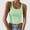 E-767Green, variant on FAOWME Womens Tank Top Sleeveless Spaghetti Strap Solid Color Comfortable Slim Fit Camisole For Casual Daily Wear,Black,L