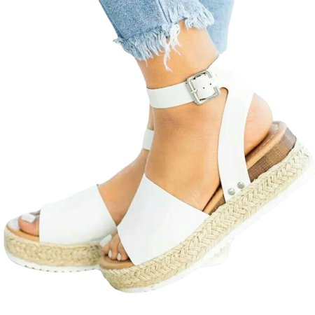

Women s Buckle Ankle Strap Espadrille sandal