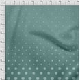 thumbnail image 4 of oneOone Cotton Poplin Dusty Teal Green2 Fabric Polka Dot Sewing Material Print Fabric By The Yard 42 Inch Wide, 4 of 5