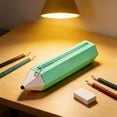 thumbnail image 2 of Kyusrd Pencil-Shaped Silicone Pencil Pouch,Soft Zipper Stationery Bag with Portable Design,Versatile Organizer for Desk, 2 of 8