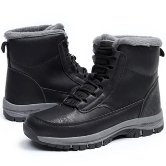Mens Winter Snow Boots Warm Fur Lined Non-Slip Lightweight  display picture 2
