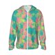 thumbnail image 1 of Fotbe Colorful Palm Leaves Chaqueta con Protección Solar UPF 50+ para Hombre y Mujer, Camisa con Capucha y Bolsillos-Medium, 1 of 7