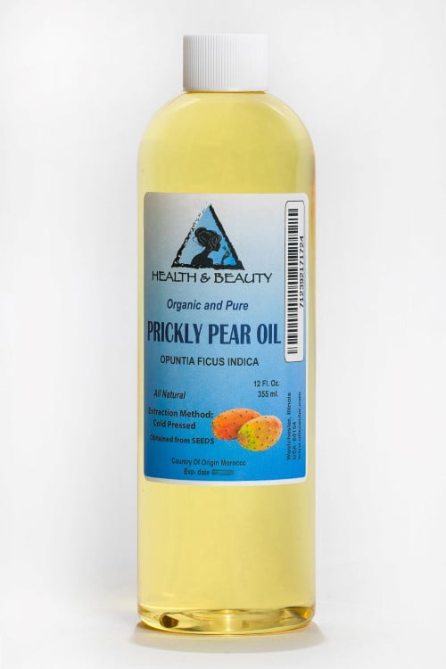 Prickly pear seed oil organic cold pressed premium 100% pure all natural 12  oz