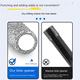thumbnail image 4 of 10 Piezas de Brocas de Diamante para Baldosas de Cerámica Secas Soldadas con Vástago Hexagonal de 5 A 16 mm, de Copa para Mármol y Porcelana, Abridor de Agujeros, 4 of 5