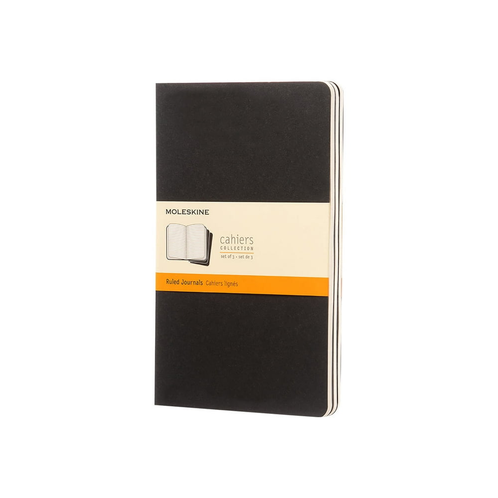 Moleskine Cahier Large Journal 5.12 in x 8.27 in 80 pages