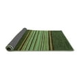 thumbnail image 2 of Ahgly Company Indoor Rectangle Abstract Turquoise Blue Modern Area Rugs, 5' x 8', 2 of 4