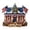 2D-Red1-12.5cm, variant on Gytml 250Th Anniversary Patriotic Desktop Ornament, Us Flag Capitol Building Liberty Bell Statue, Commemorative Keepsake For 1776-2026 Independence Day Home Office Use(2D-Gold-12.5Cm)