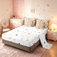 thumbnail image 3 of Manfei Rustic Western Christmas 7-Piece Twin Bedding,Farmhouse Horse Bull Skull Bedding Comforter Set,Yellow Orange,Christmas Reversible, 3 of 6