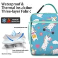 thumbnail image 2 of Magical Unicorn Reusable Lunch Bag for Men,Insulated Lunch Tote with Rainbow, Galaxy & Fantasy Design, Cute & Durable Small Lunch Box for Work or Picnic, 2 of 6