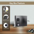 thumbnail image 2 of Caja de seguridad con llave, soporte de pared, capacidad para 16 teclas, Bluetooth, Wi-Fi, 2 of 7