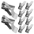 thumbnail image 1 of LABSERRON 10pcs Lamp Retaining Spring Clasp Iron Silver Simple Design For Lighting Fixtures Accessories, 1 of 5