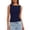 34# Dark Blue, variant on Womens Boat Neck Tank Tops Sleeveless Slim Fit Shirts Summer Going Out Y2K Fashion Clothes White XL