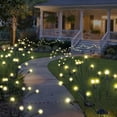 thumbnail image 3 of Luz LED oscilante para exteriores con energía Solar luces LED de luciérnaga para paisaje IP65 resistente al agua 600mAh para decoración de caminos y Patio, 3 of 8