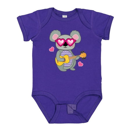 

Inktastic Koala Cute Girls Guitar Outfit Gift Baby Girl Bodysuit
