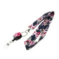 thumbnail image 2 of Moda China Floral ID Badge Holders Lanyard Mobile Neck Strap Key Chain Hook 1 Hugo Portatarjetas de la tarjeta Acollador, 2 of 9