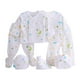 thumbnail image 1 of 7 unids/set 0-3 meses bebé recién nacido niñas niños ropa conjunto ocio ropa chico Estrella Zulema Ropa infantil casual, 1 of 7
