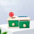 thumbnail image 3 of Caja Infantil Perfke Aprendizaje Preescolar Permanencia Montessori 2 En 1 2 Piezas Monedero Infantil, 3 of 5