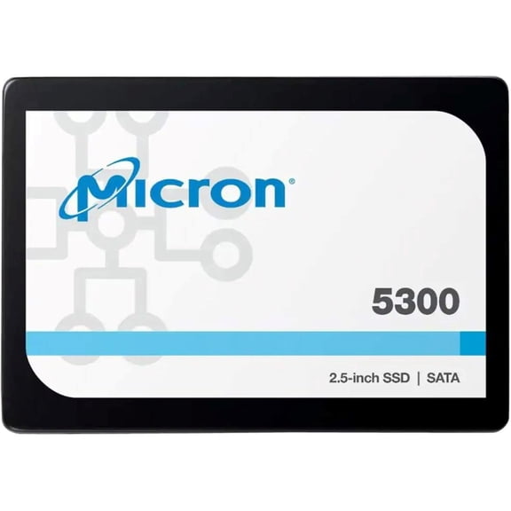Restored Micron 5300 PRO 3.84TB 7mm 2.5 inch Enterprise SATA 6Gb/s Solid State Drive