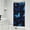 Black Blue Butterfly, variant on Black Blue Butterfly Pattern Shower Curtain 36"x72" ,Bathroom Decorative Shower Curtains Set with 12 Hooks,Modern Waterproof Washable Shower Curtain