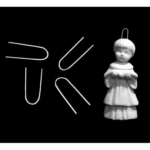 National Artcraft® Ornament Hanger Wires for Kiln Fired Ceramics and Glass (Pkg/100)