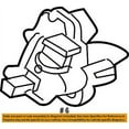thumbnail image 2 of Jeep CHRYSLER OEM 02-07 Liberty Liftgate-Lock 55360357AC, 2 of 2