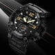 thumbnail image 5 of Reloj digital para hombre con retroiluminación LED, resistente al agua, con alarma y cronómetro. Reloj deportivo informal para hombre y niño., 5 of 9