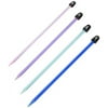 Susan Bates Crystalites Single Point Knitting Needle Set 10"-Sizes 8 To 10.5