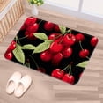 thumbnail image 5 of Cherry Polyester Non-Slip Machine Washable Office Rug Door Rug Floor Mats, 5 of 6