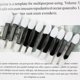 thumbnail image 3 of 50pcs Disposable Double-ended Sponge Eyeshadow Brush Tipped Eye shadow Applicators Cosmetic Brushes, 3 of 4