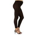 thumbnail image 2 of 24seven Comfort Apparel Comfortable Ankle Length Maternity Leggings, 2 of 4
