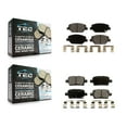 thumbnail image 1 of TEC Front Rear Ceramic Brake Pads Kit for Car Chevrolet Equinox GMC Terrain Buick LaCrosse Regal Sportback TourX KTC-100539, 1 of 10