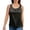 Black, variant on Zeagoo Women's Satin Sleeveless Crew Neck Camisole Tank Top Soft Lightweight Casual Dressy Blouse for Summer Daily Wear