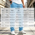thumbnail image 4 of MXALUOB Cargo Pants for Men Waffle Knit Drawstring Waist Casual Pant Solid Color Workout Running Trousers with Zipper Pockets, 4 of 7