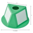 thumbnail image 5 of Global Industrial 412422 Inventory Control Cone with Dry Erase Decals, Green, 5 of 5