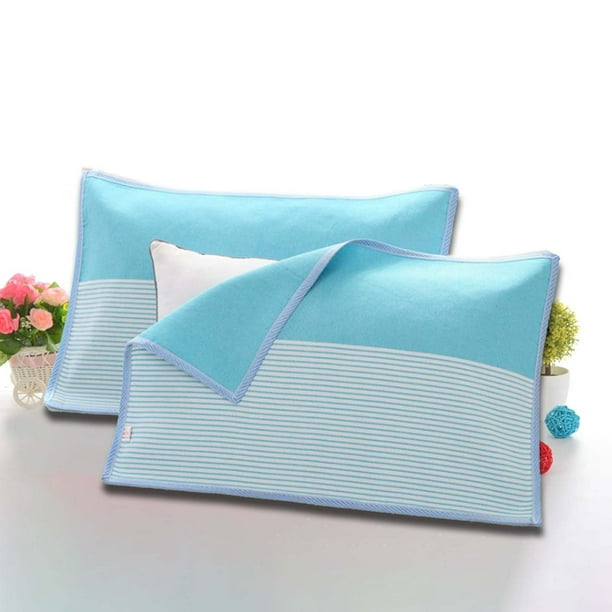 Coarse Cloth Pillowcase Towel Padded Pillowcase Wrap Pillowcase Towel Absorbs Sweat And Breathes.