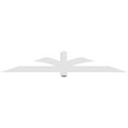 thumbnail image 4 of 84"W x 14"H x 4"D x 4"F, 4/12 Pitch, Redmond Architectural Grade PVC Gable Bracket, 4 of 8