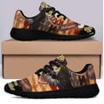 thumbnail image 3 of God Bless America Eagle Dreamcatcher Shoes Sneakers for Women Men Black Size 4.5, 3 of 7