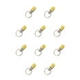 thumbnail image 3 of Toystoory Vástago hexagonal de 1/4, herramienta para llavero, herramientas de enchufe colgante, destornillador de broca de tamaño pequeño, Amarillo 10Conjunto, 3 of 6