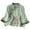 Green, variant on Summer Tops for Women Retro Three Quarter Sleeve Literary Ethnic Style And Linen Chinese Embroidery Placket Shirt Buckle Pullover Top Womens Snowboard Undershirt Misses Long Sleeve White 3XL