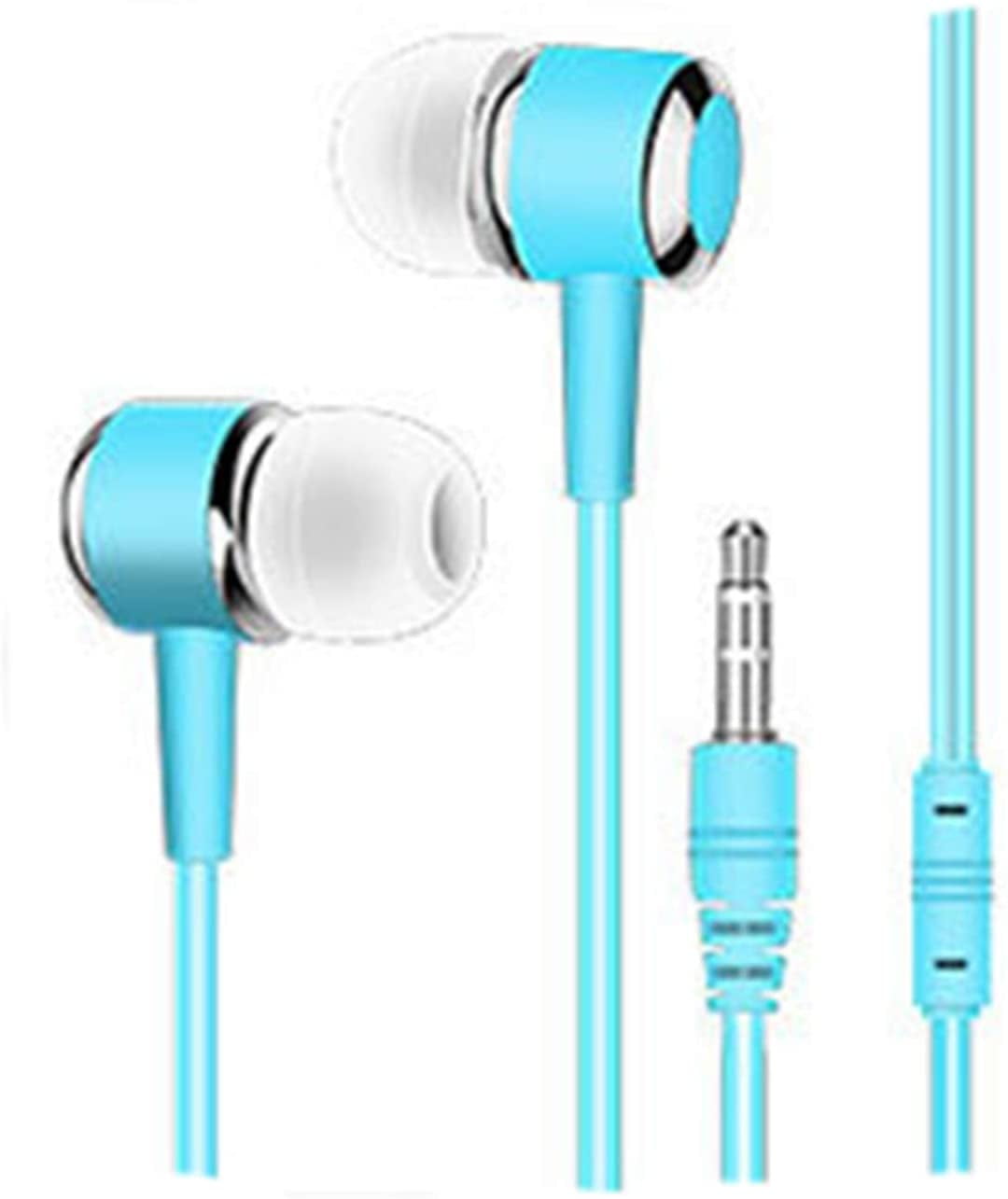 XYCCY Wired Earbuds, inEar 3.5mm Jack Earphone, Portable Noise