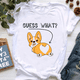 thumbnail image 3 of Bonita camiseta con estampado galés de Corgi para niños, ropa para niños y niñas, camiseta de manga corta de verano 2024 de Harajuku para niños, camiseta para amantes de los perros, 3 of 5